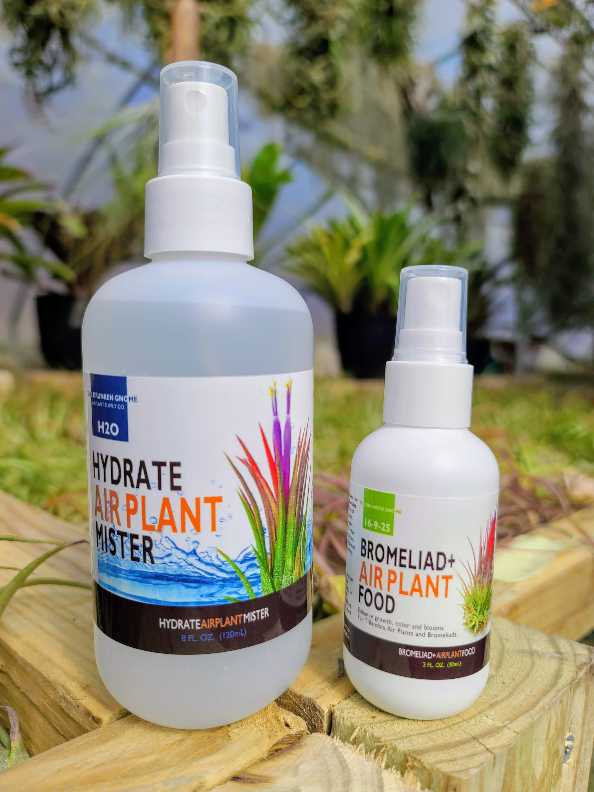 2oz Air Plant Food and Fertilizer PLUS Mister