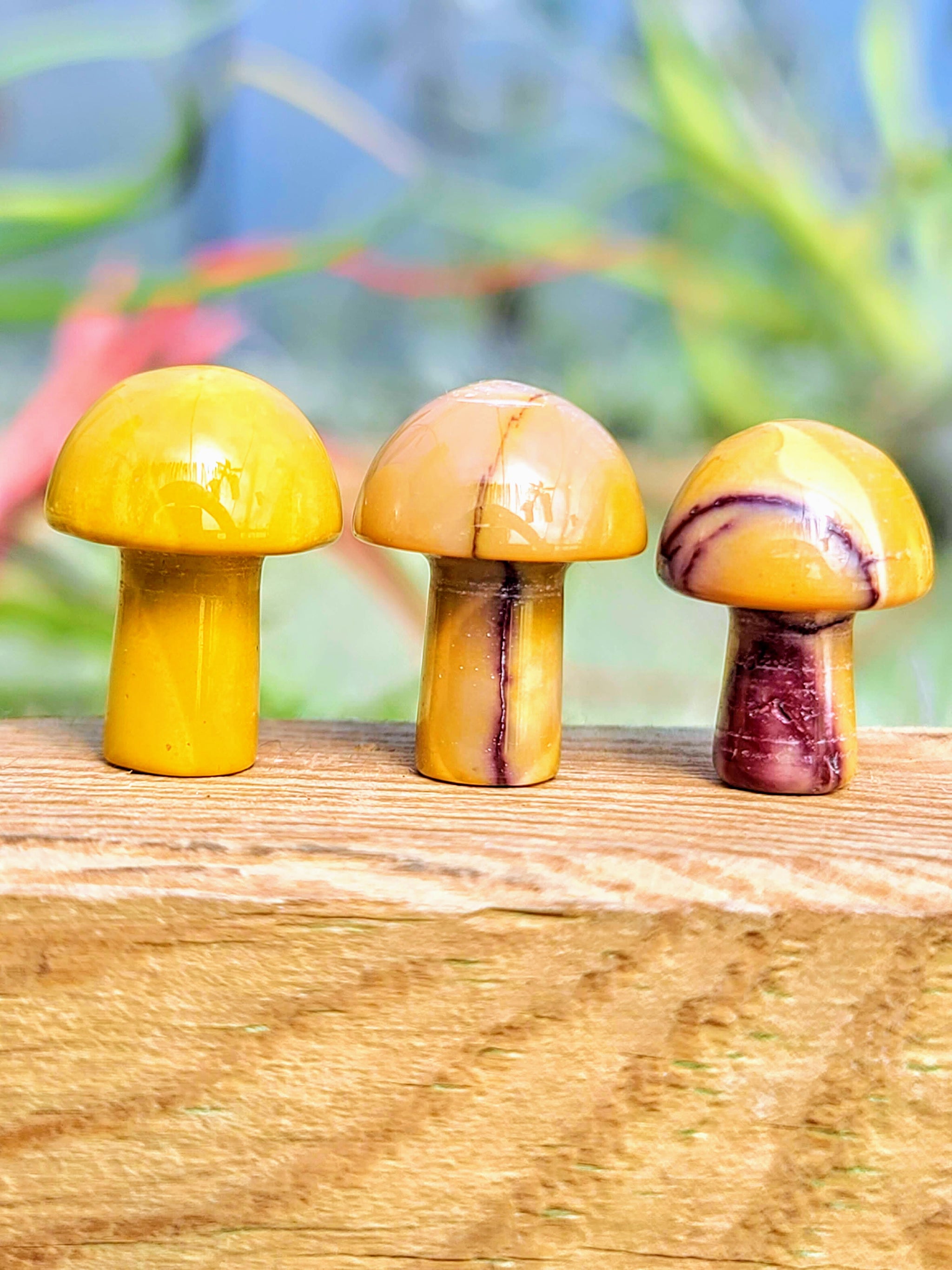 Mini Mookaite Crystal Mushroom