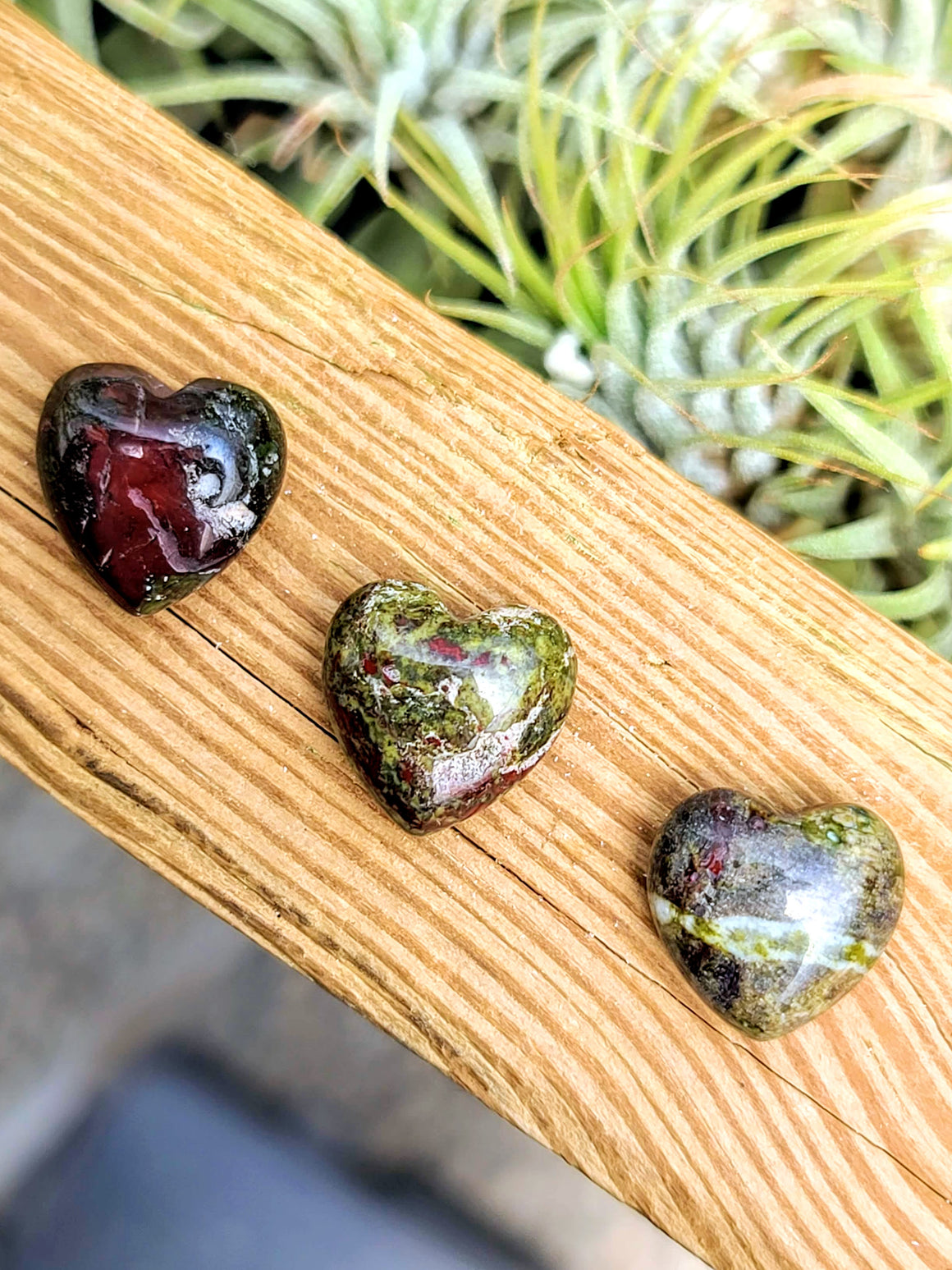 Mini Dragons Blood Crystal Heart