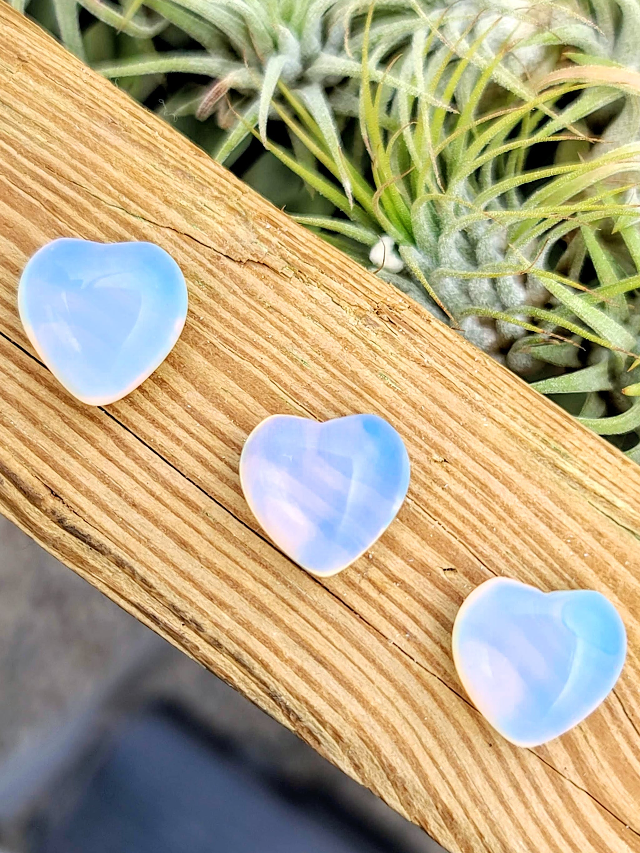 Mini Opalite Crystal Heart
