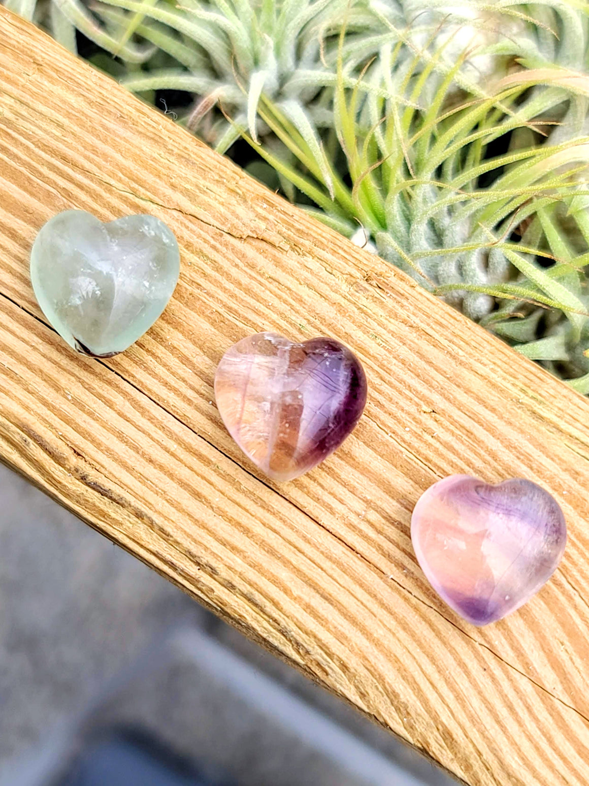 Mini Fluorite Crystal Heart