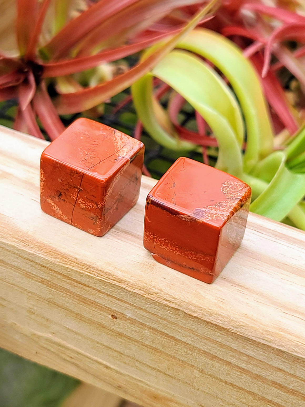 Red Jasper Cube