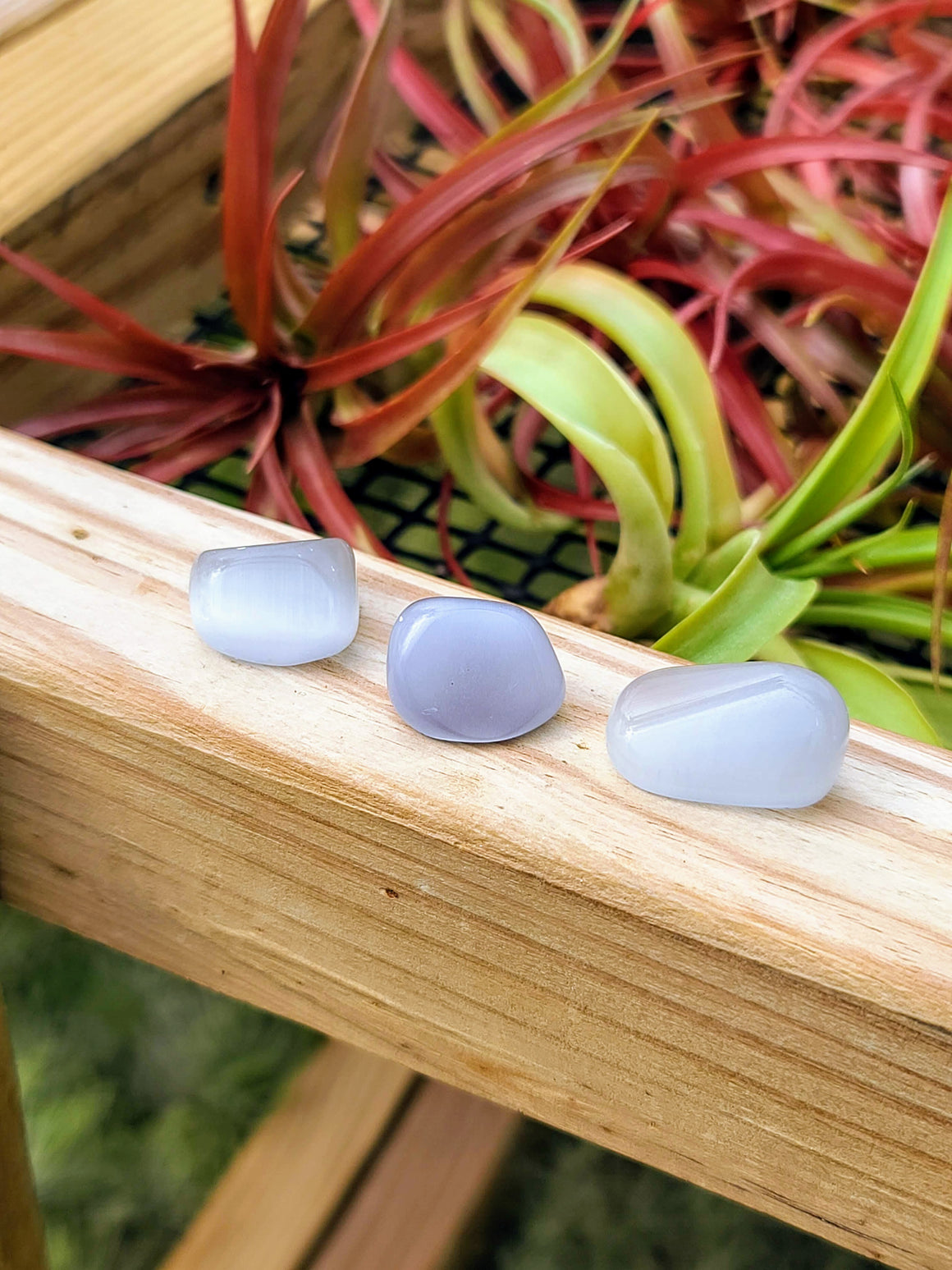 Grey Cats Eye Tumble