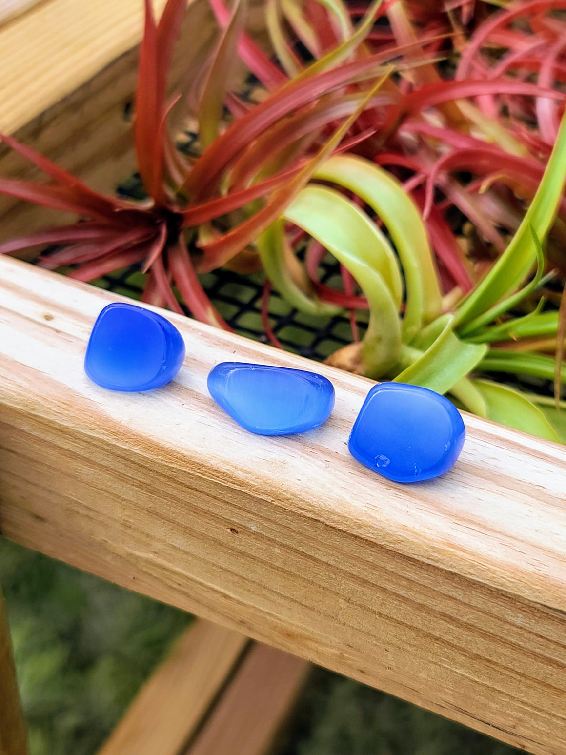 Blue Cats Eye Tumble