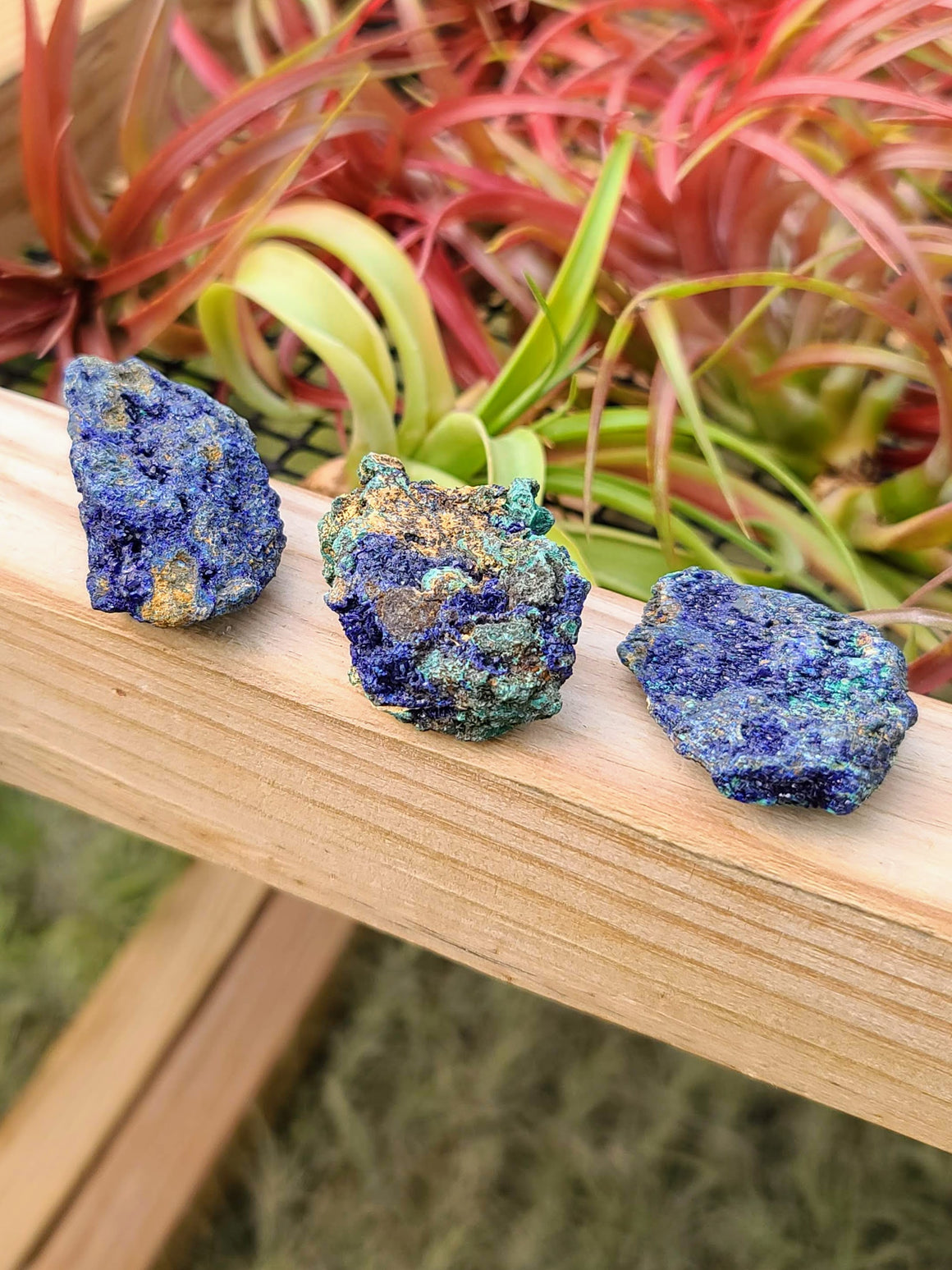 Azurite w/ Malachite Raw Stone