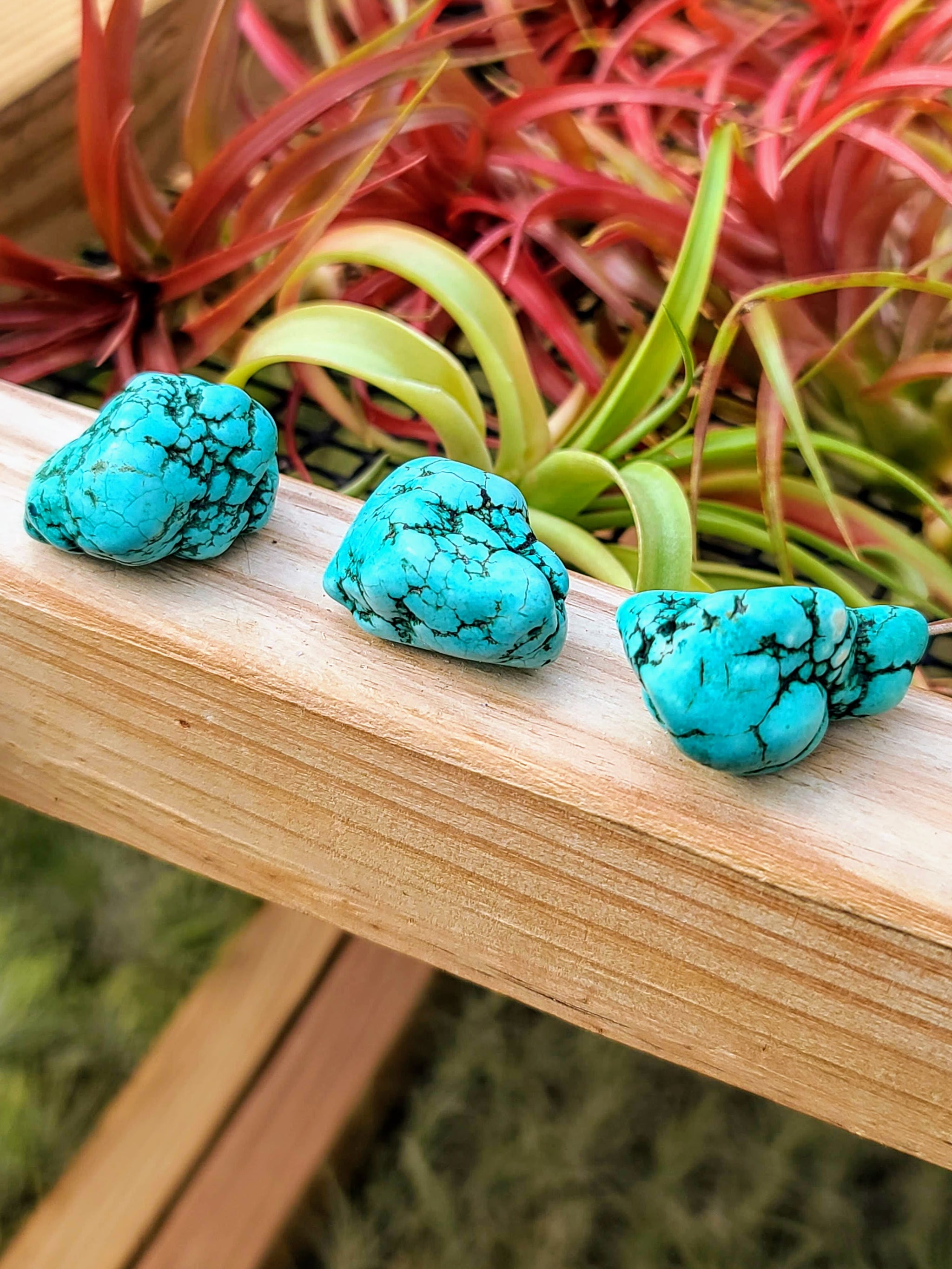 Turquoise Howlite Raw Stone