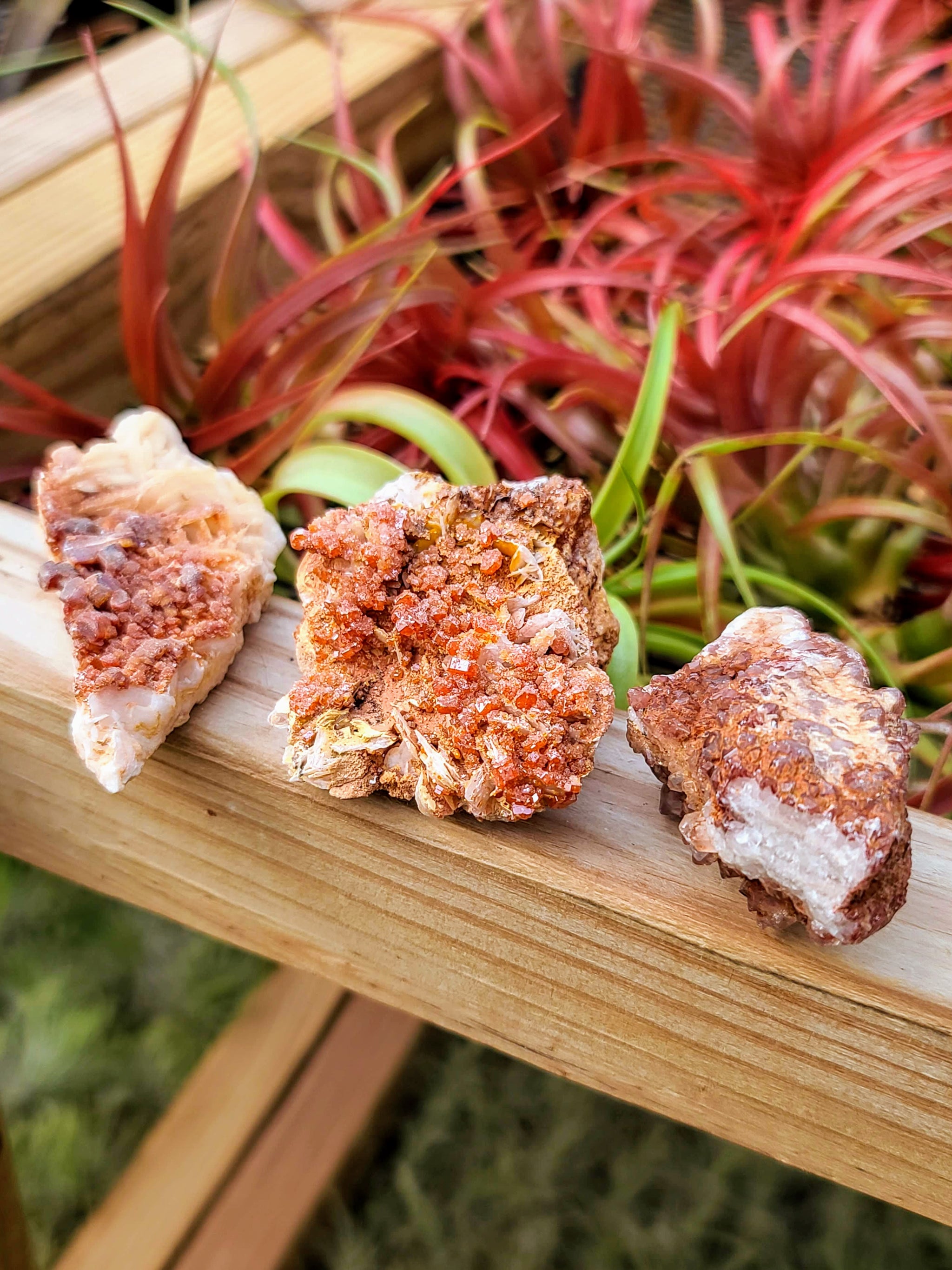 Vanadinite Raw Stone