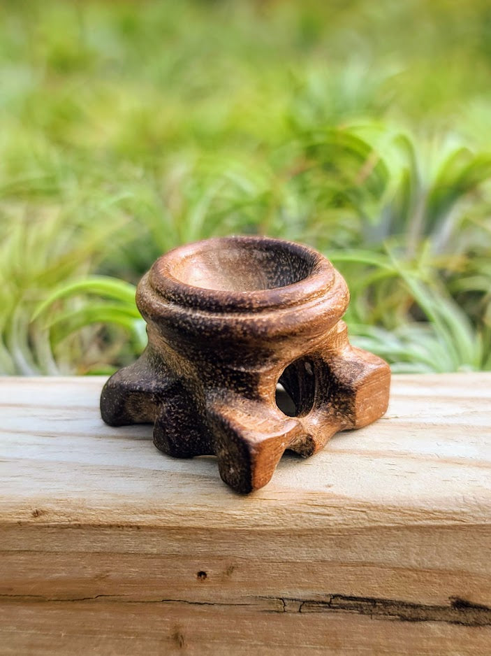 Small Wooden Crystal Stand