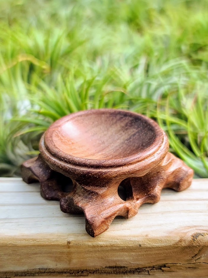 Extra Large Wooden Crystal Stand