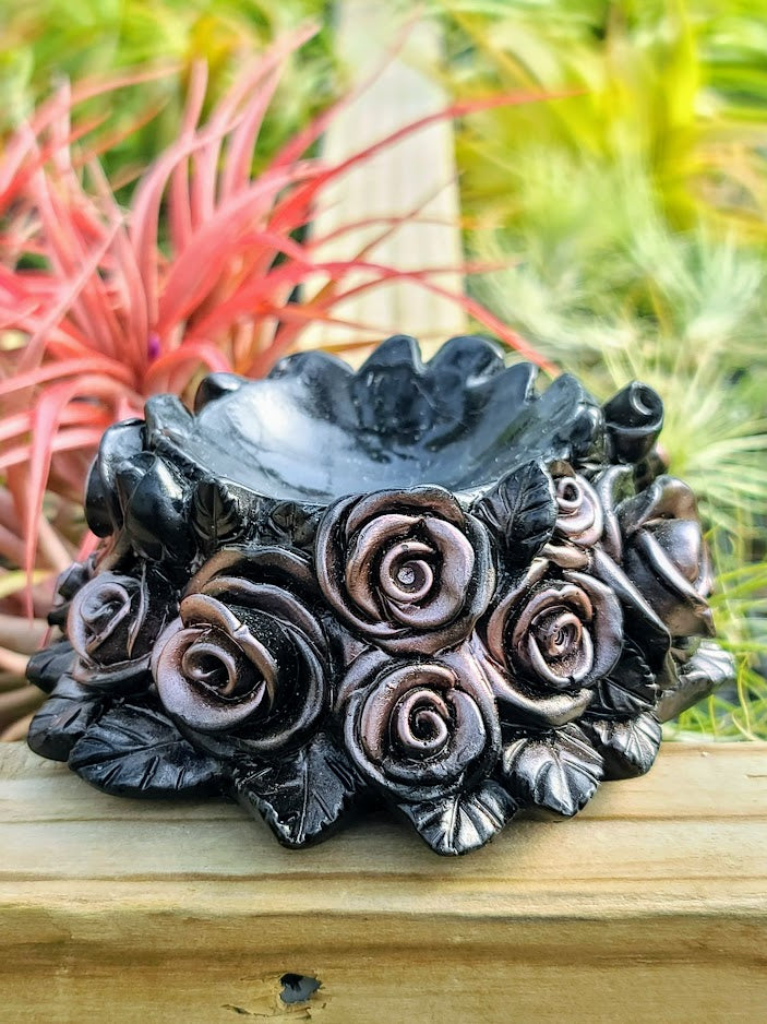 Pink Rose Crystal Stand