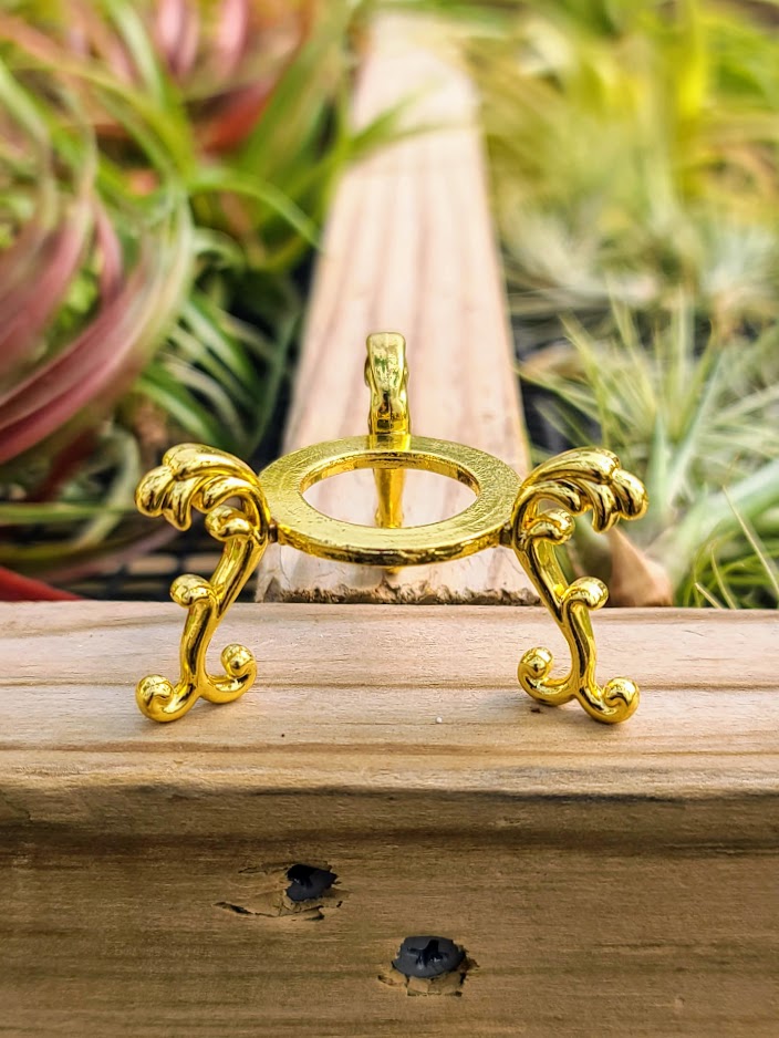 Gold Crystal Stand