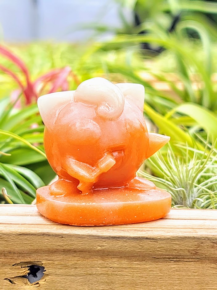 Jiggly Puff Pokemon Luminous Carving