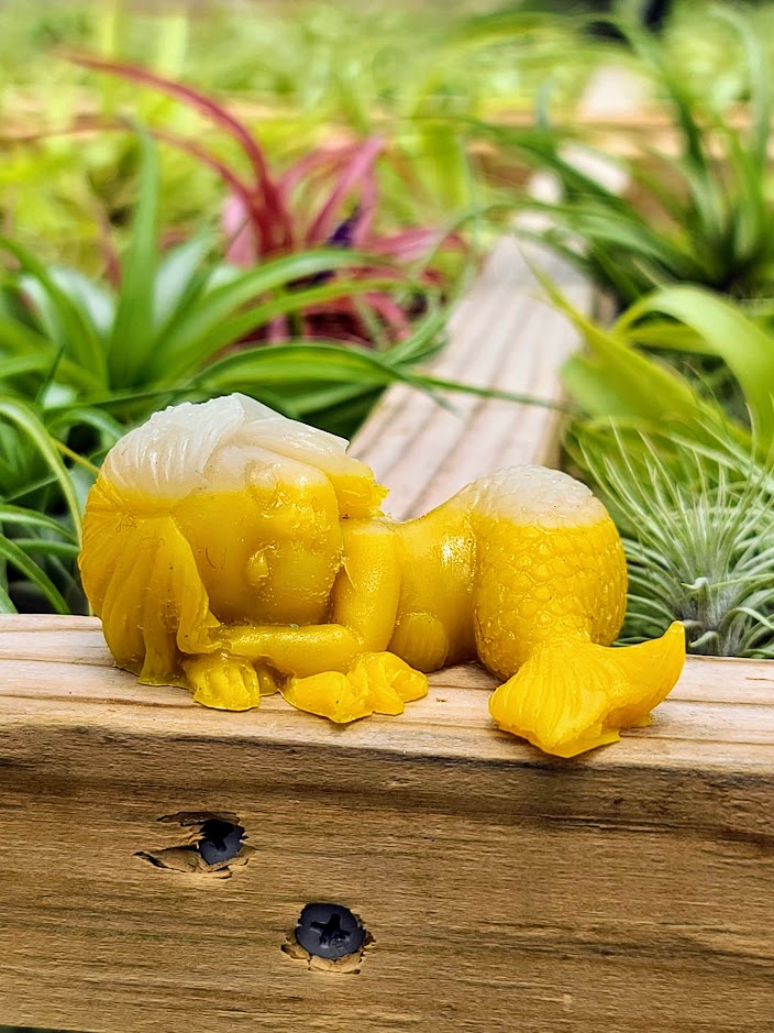 Sleeping Mermaid Luminous Carving