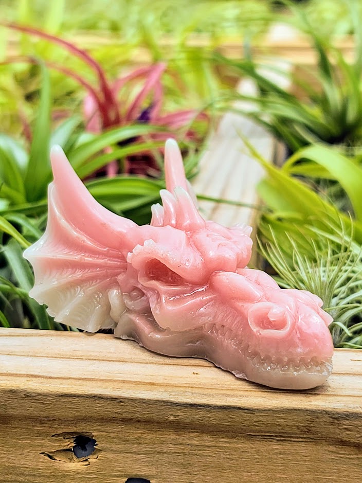 Dragon Head Luminous Carving