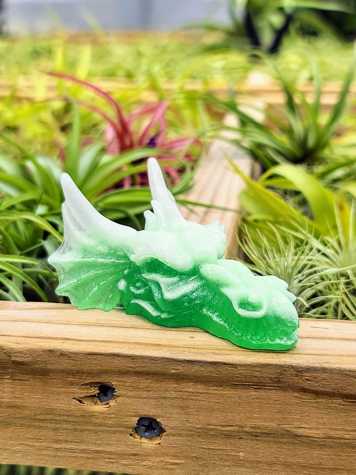 Dragon Head Luminous Carving