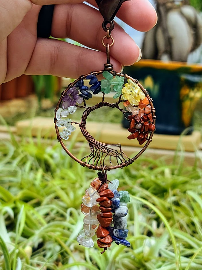 Chakra Tree Of Life Keychain