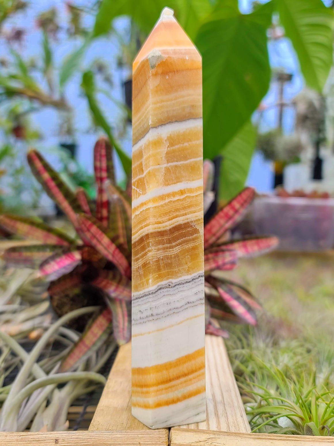 WYSIWYG- Orange Calcite Tower