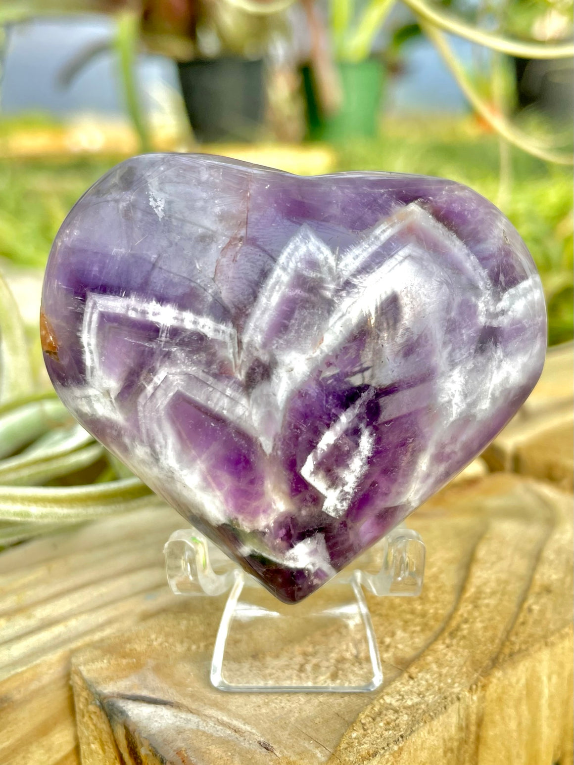 WYSIWYG- Amethyst Heart