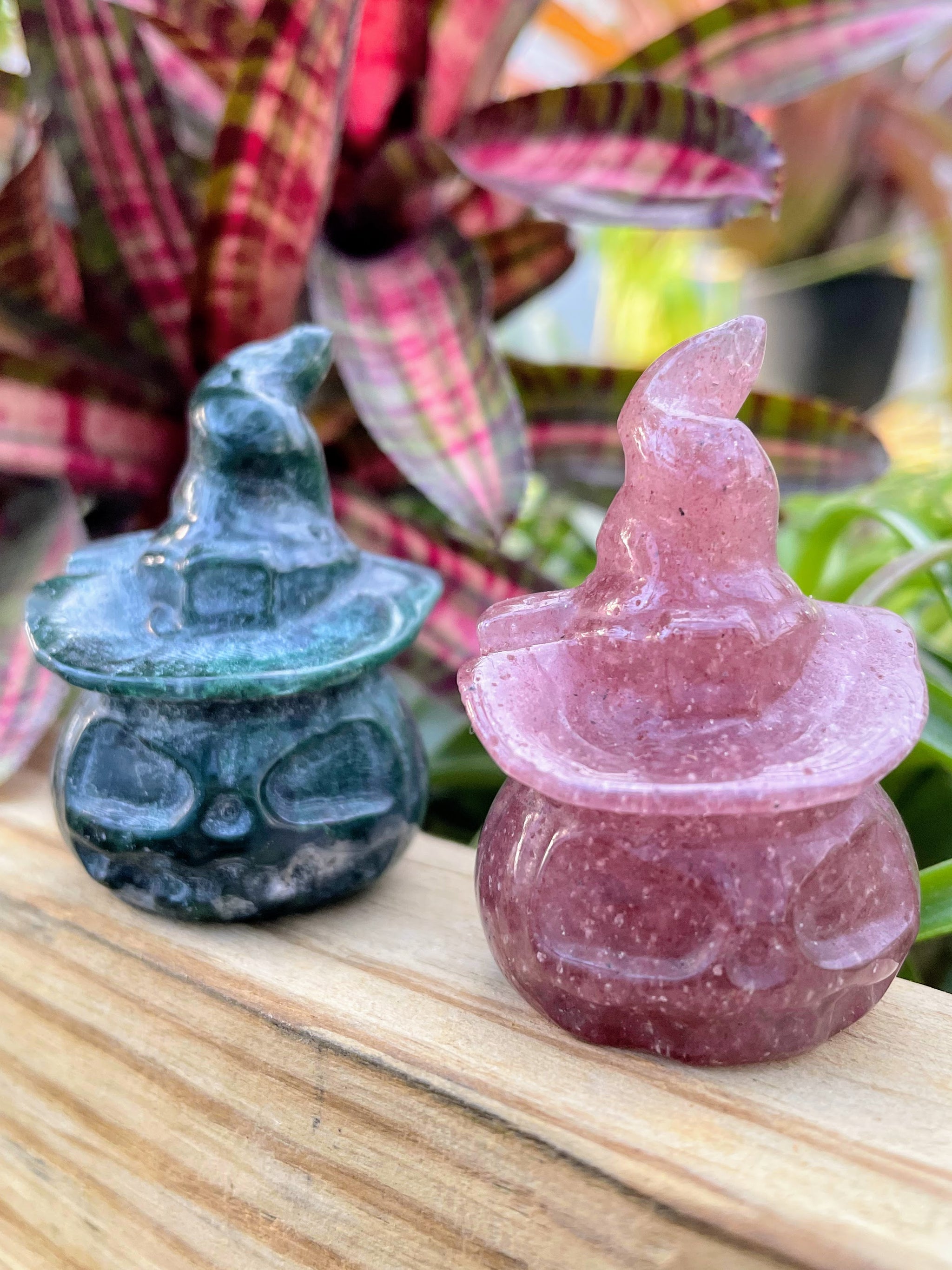Jack-O'-Lantern Crystal Carving