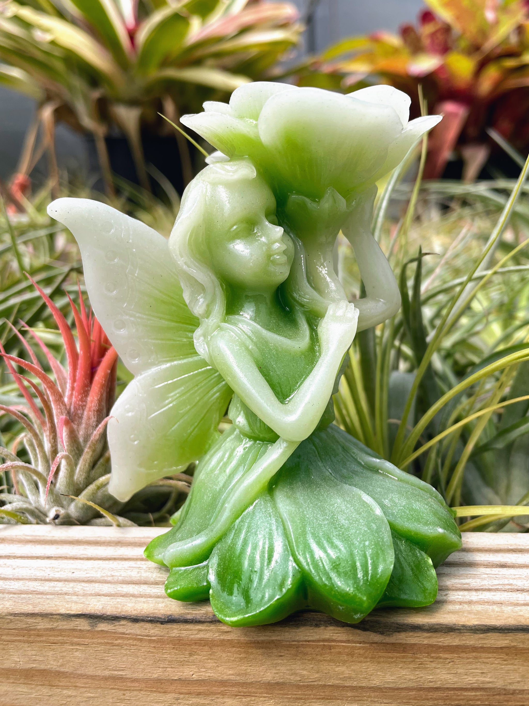 Fairy Sphere Holder Luminous Carving