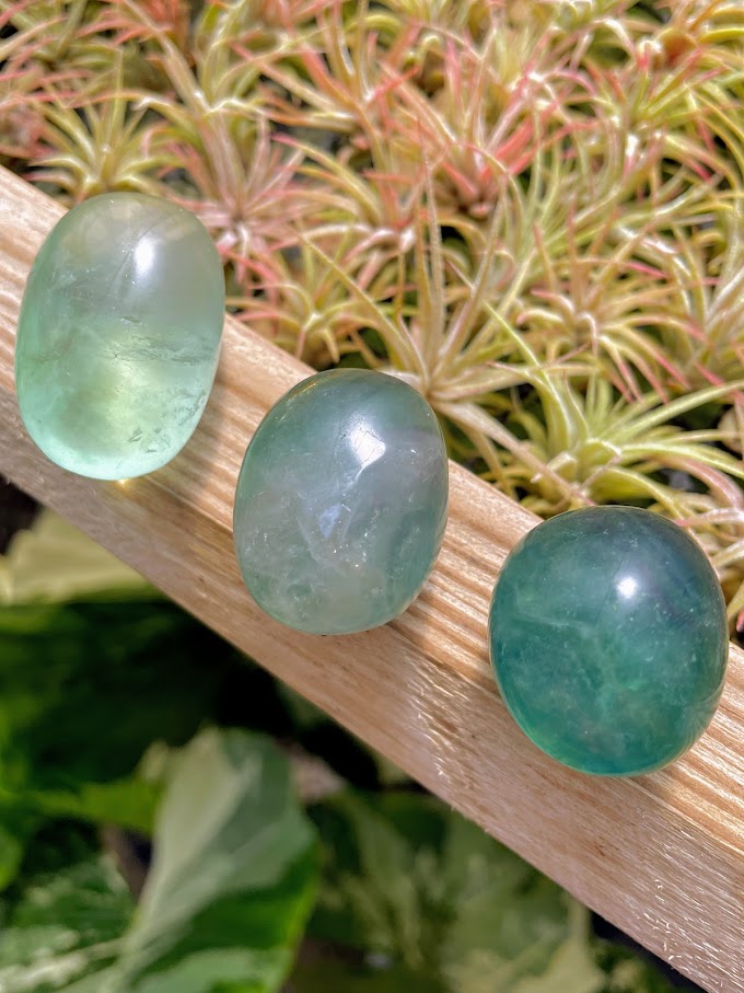 Green Fluorite Tumble