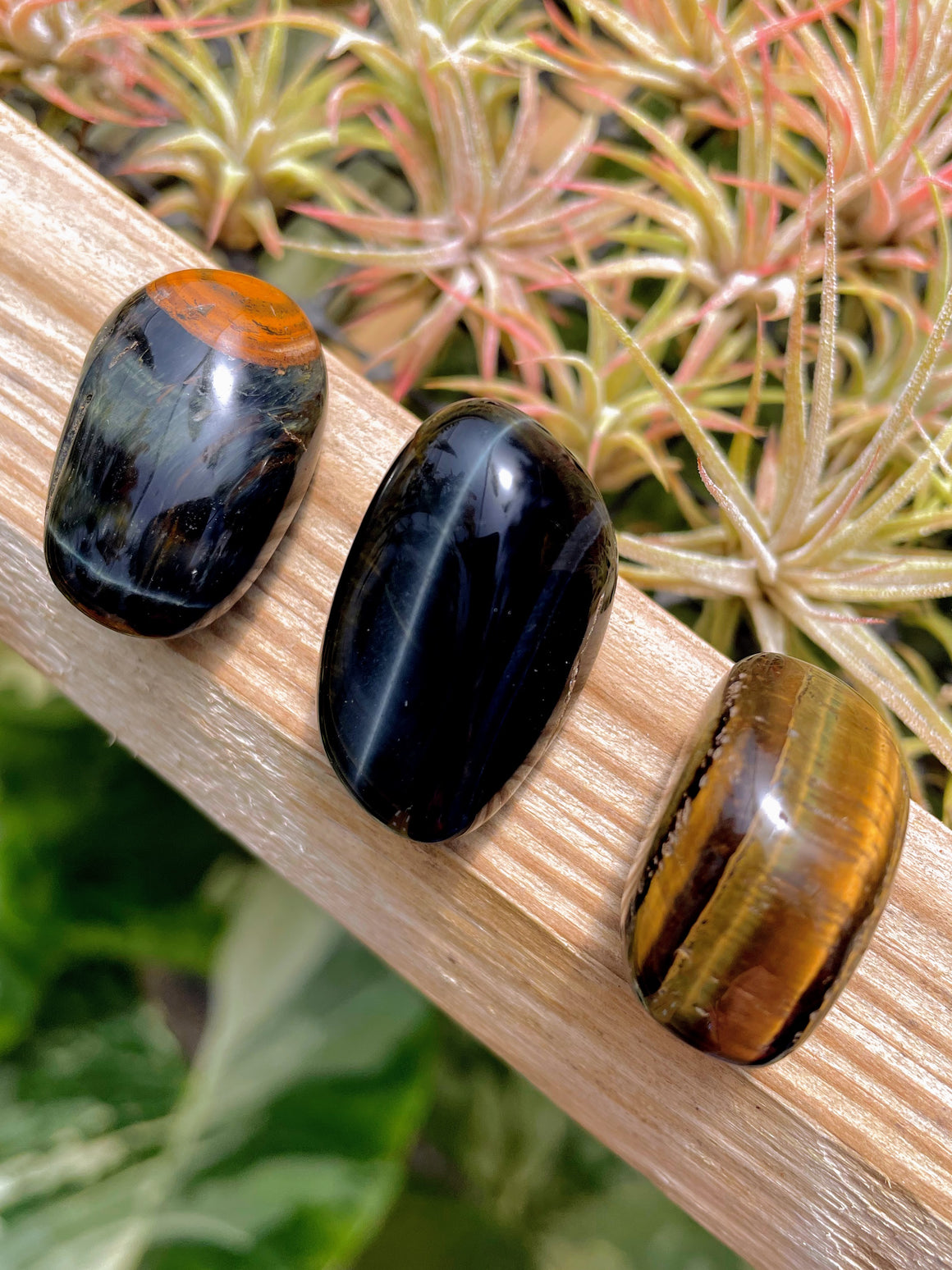 Blue Tigers Eye Tumble