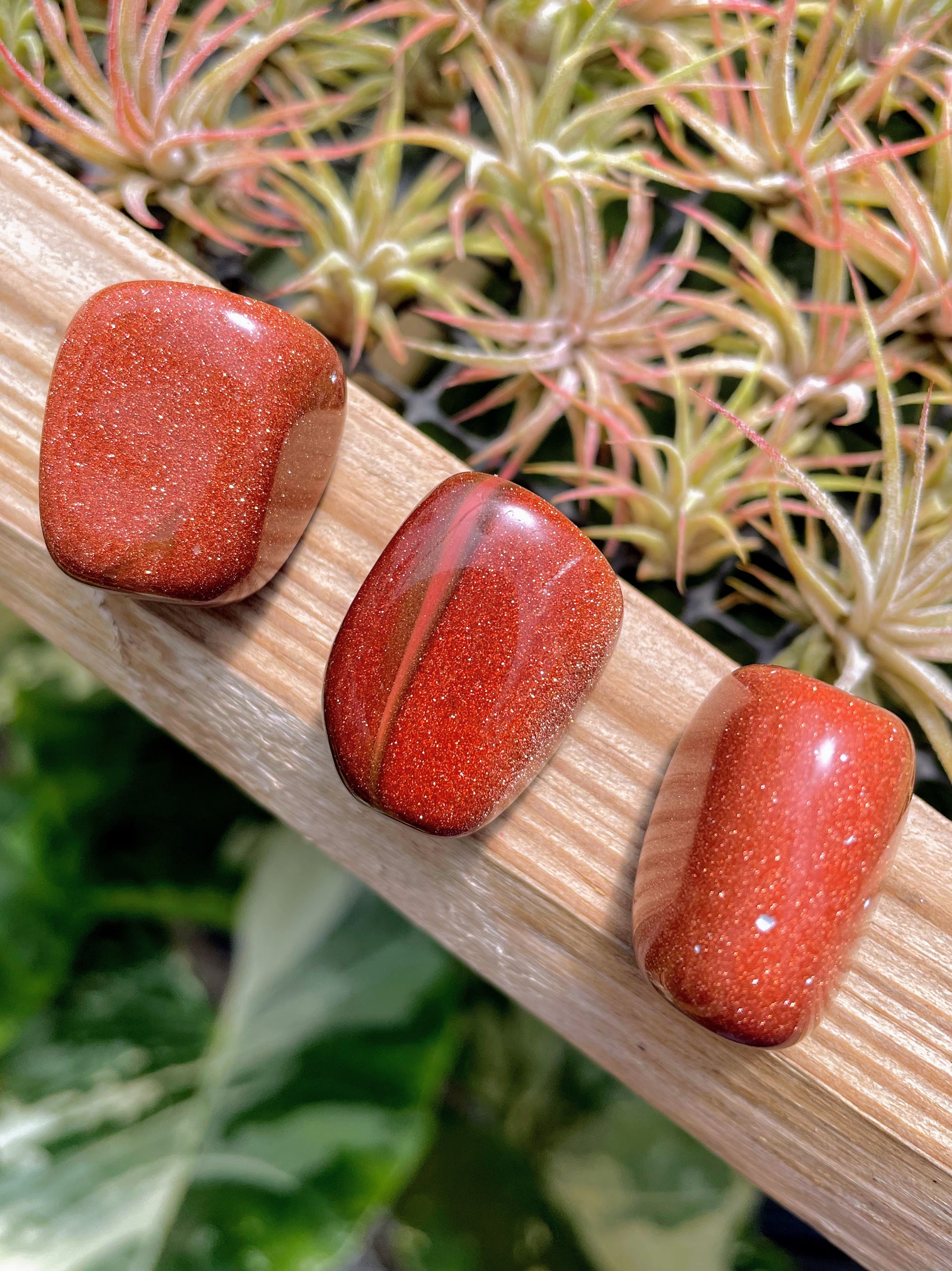 Red Goldstone Tumble