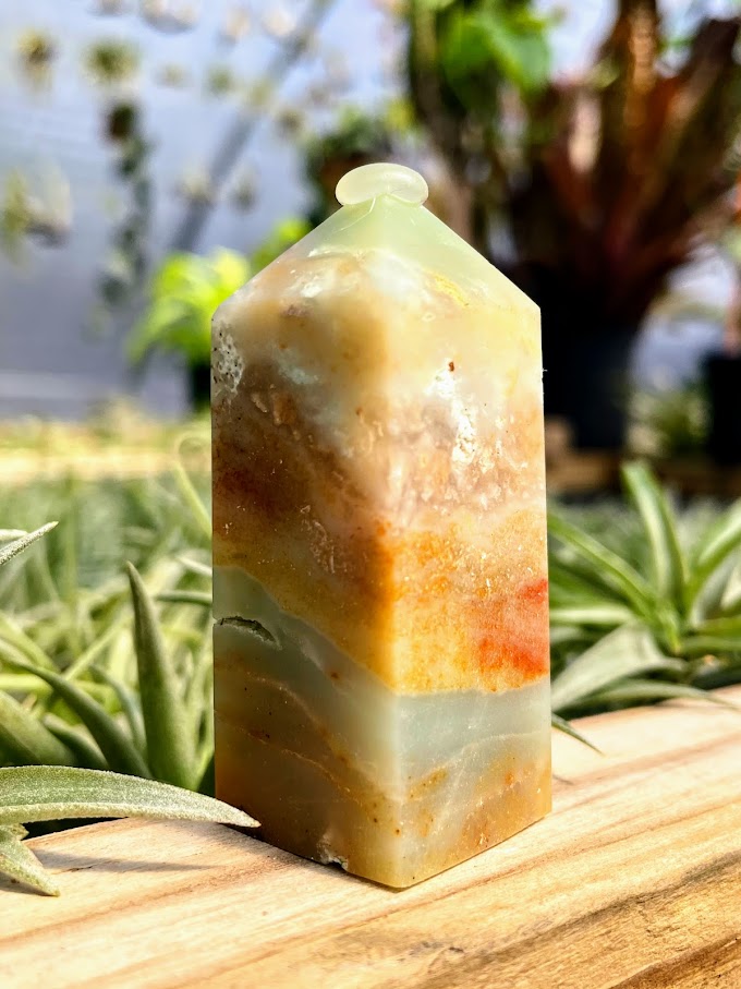 Caribbean Calcite Crystal Point