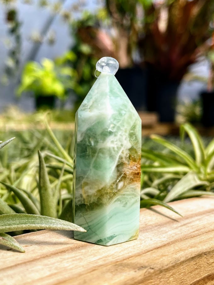 Caribbean Calcite Crystal Point