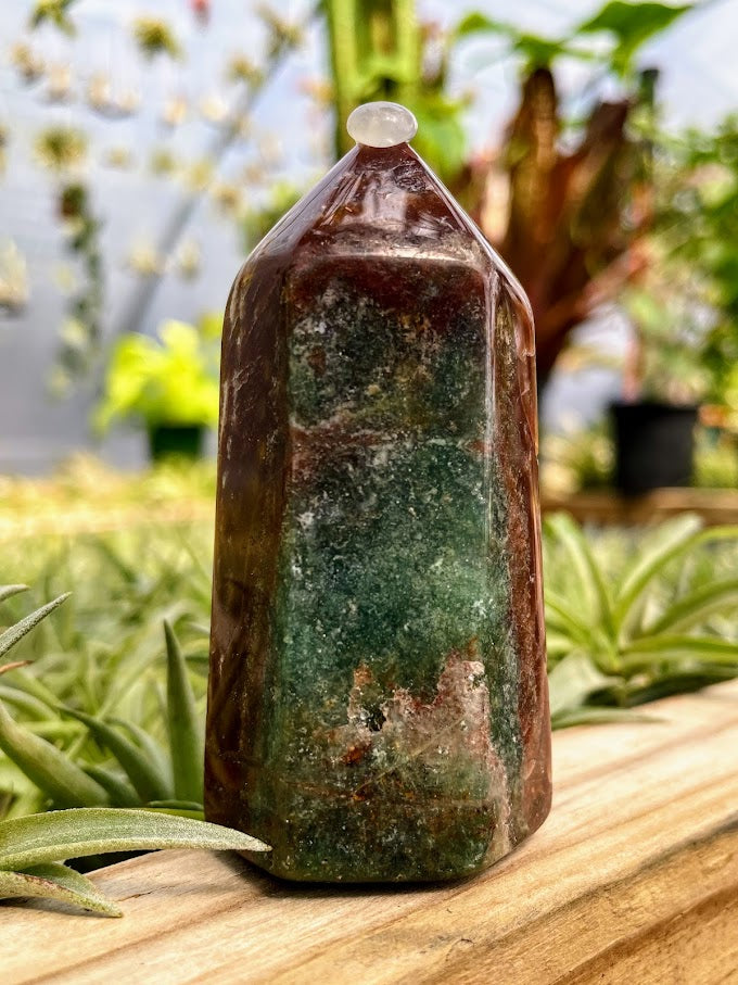 Ocean Jasper Crystal Point