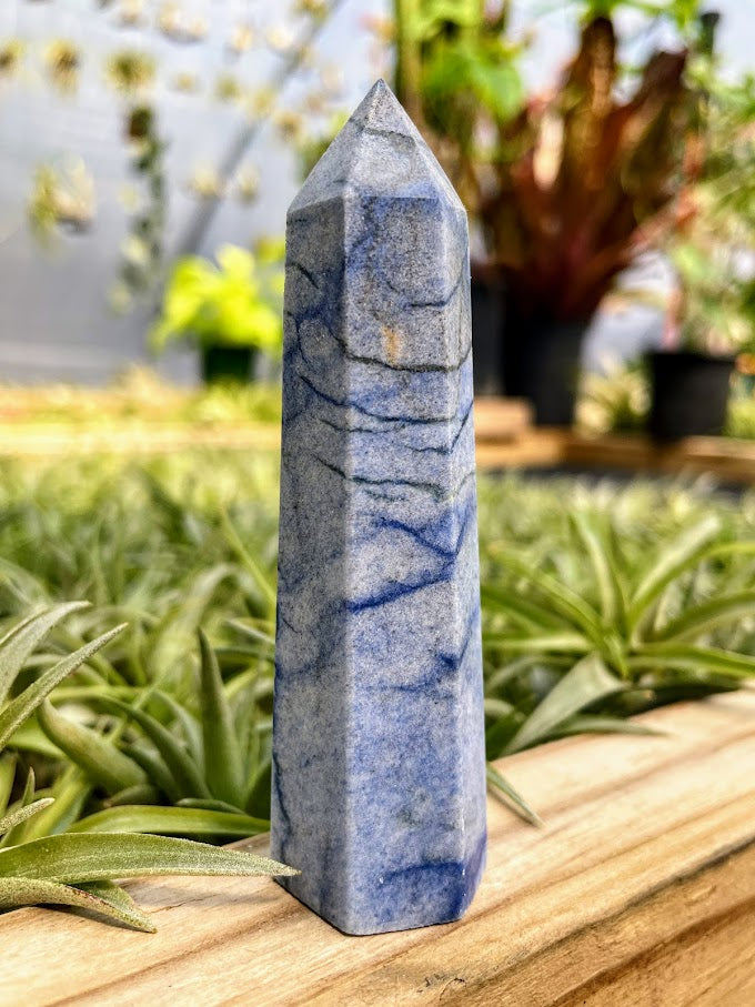 Blue Aventurine Crystal Point