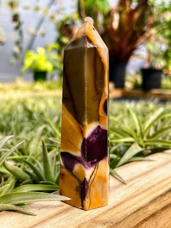 Mookaite Crystal Point