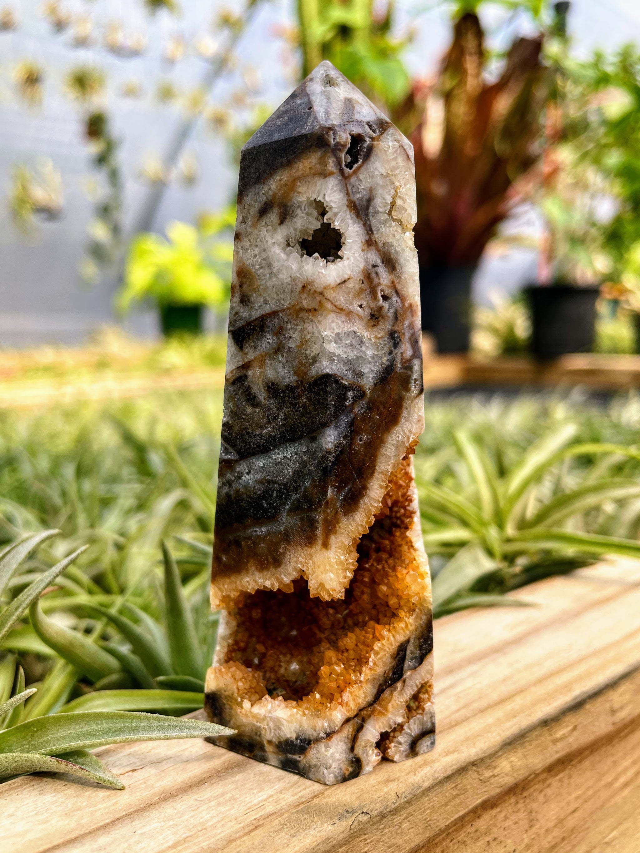 Brown Sphalerite Crystal Point