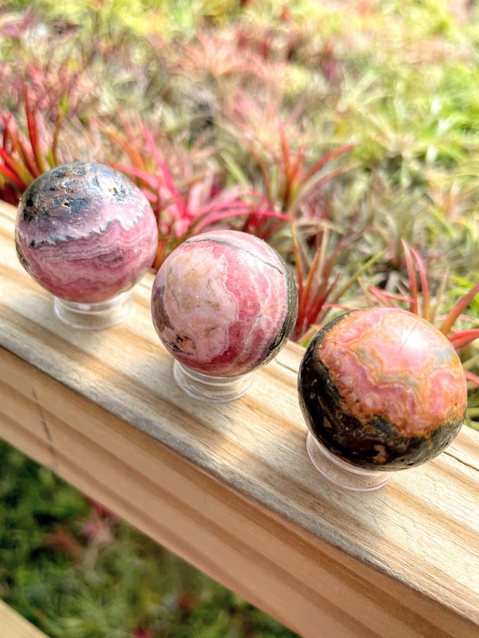 Rhodochrosite Mini Sphere