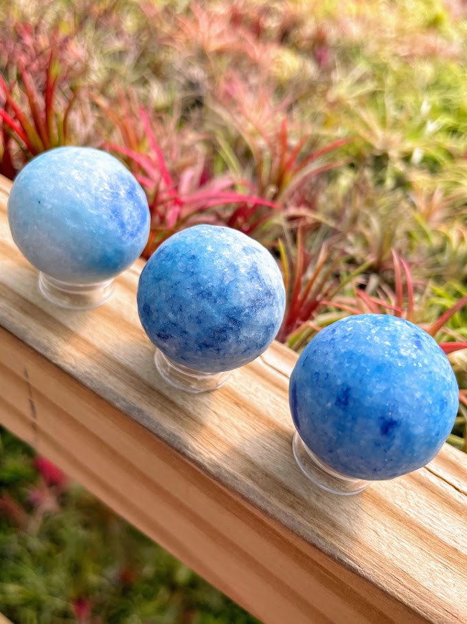 Blue Hemimorphite Mini Sphere