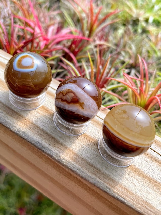 Botswana Agate Mini Sphere