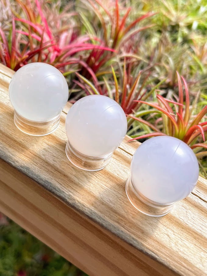 White Agate Mini Sphere