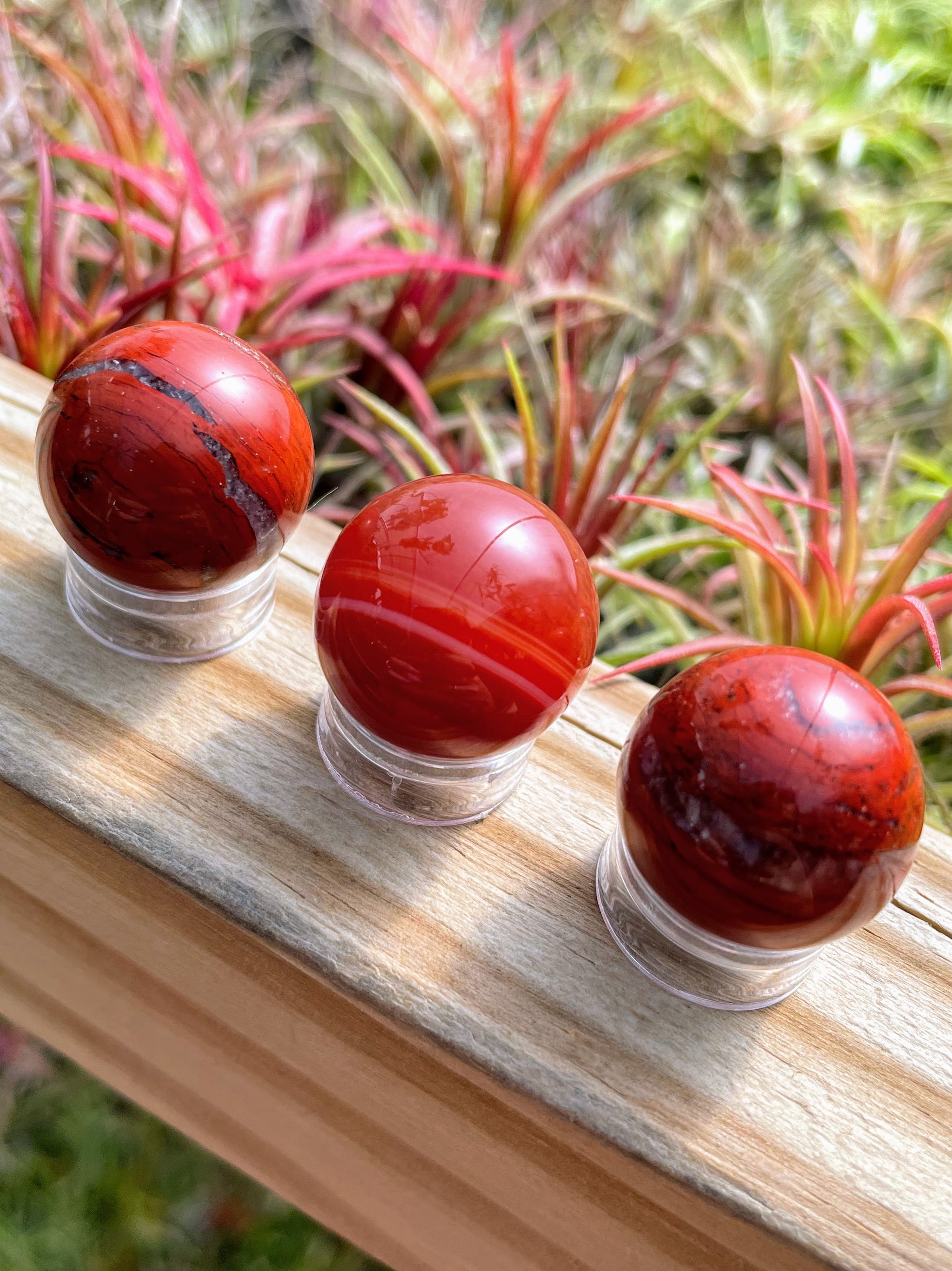 Red Agate Mini Sphere