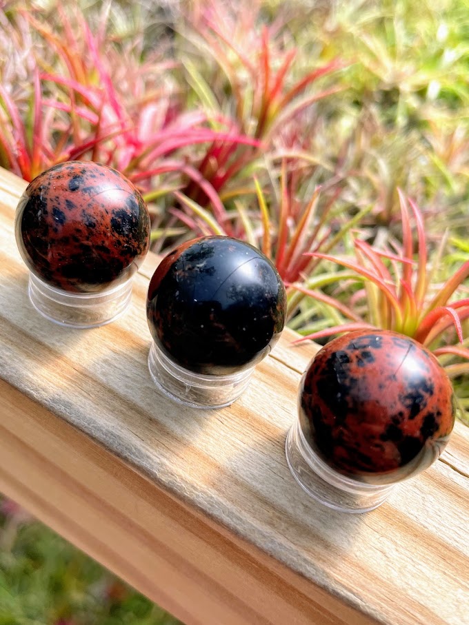Mahogany Obsidian Mini Sphere