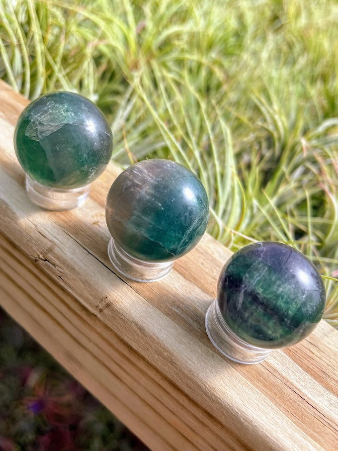 Green Fluorite Mini Sphere