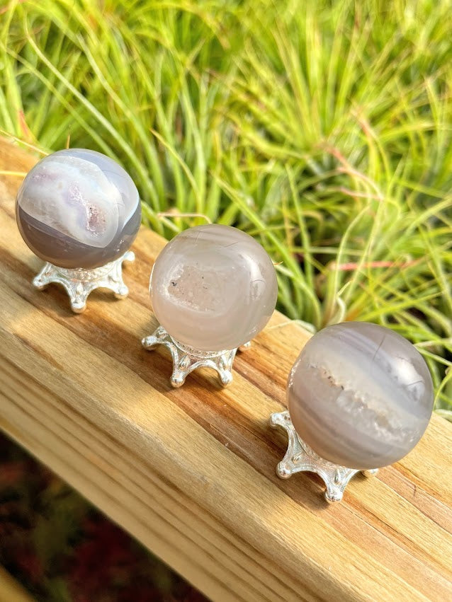 Druzy Agate Mini Sphere