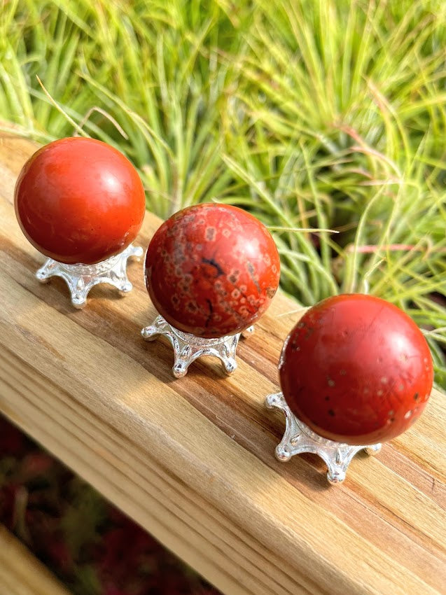 Red Jasper Mini Sphere