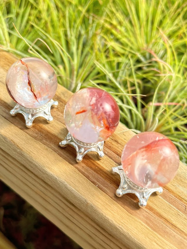 Fire Quartz Mini Sphere