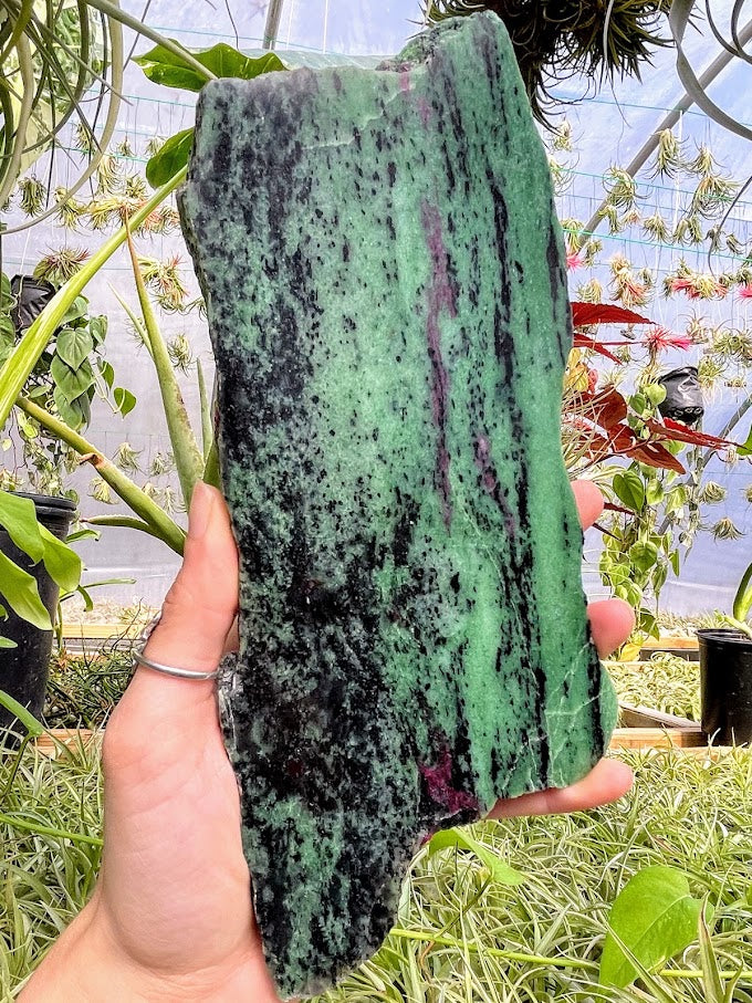 WYSIWYG- Ruby in Zoisite Slab