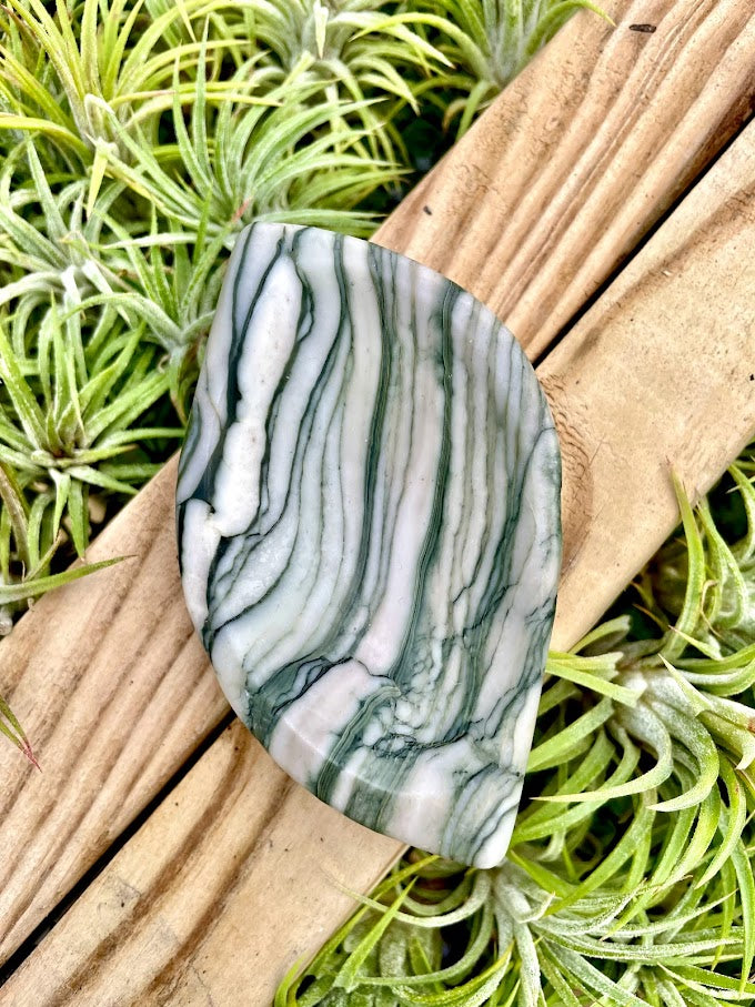 Zebra Jasper Crystal Bowl