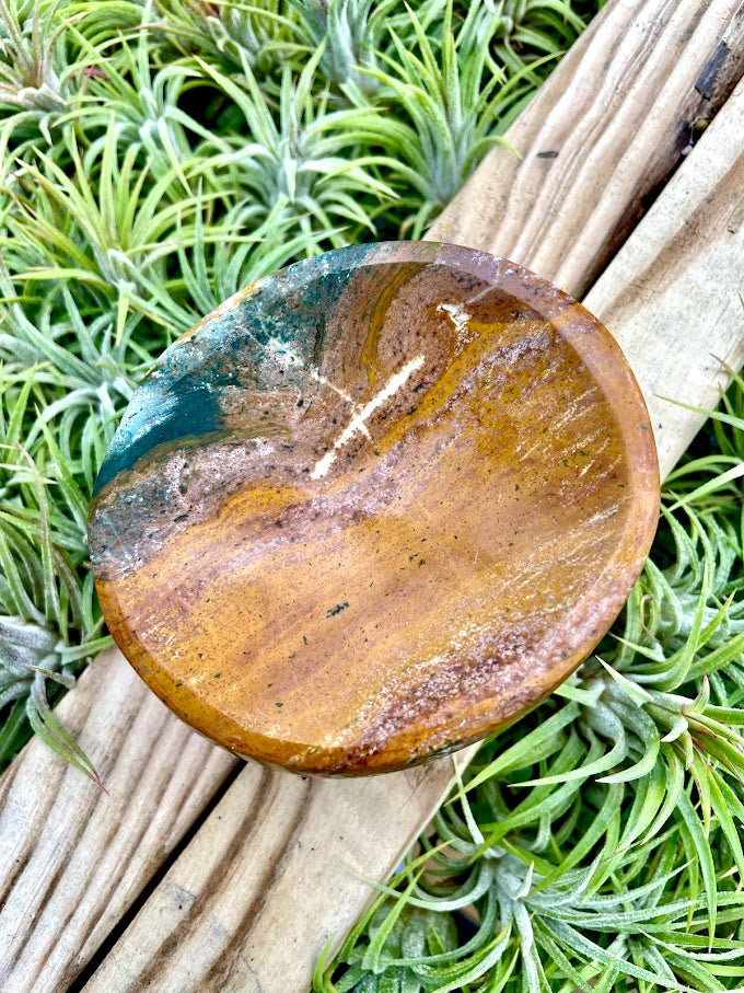 Ocean Jasper Crystal Bowl