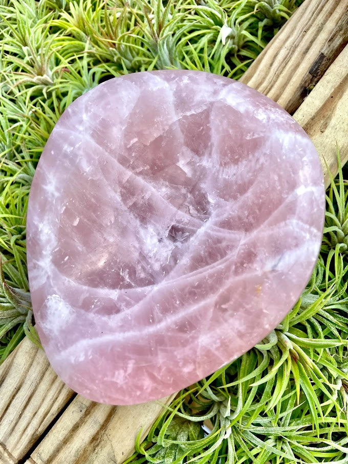 Rose Quartz Crystal Bowl