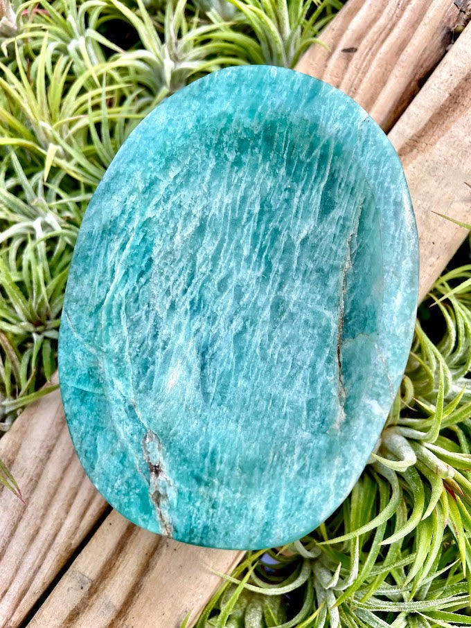 Amazonite Crystal Bowl