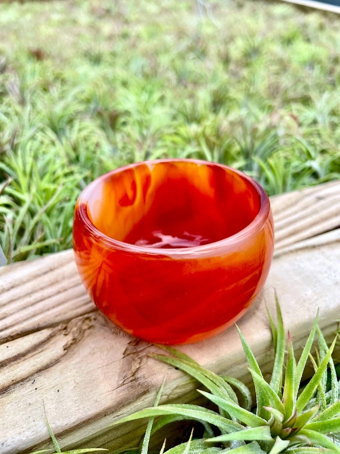 Resin Carnelian Bowl