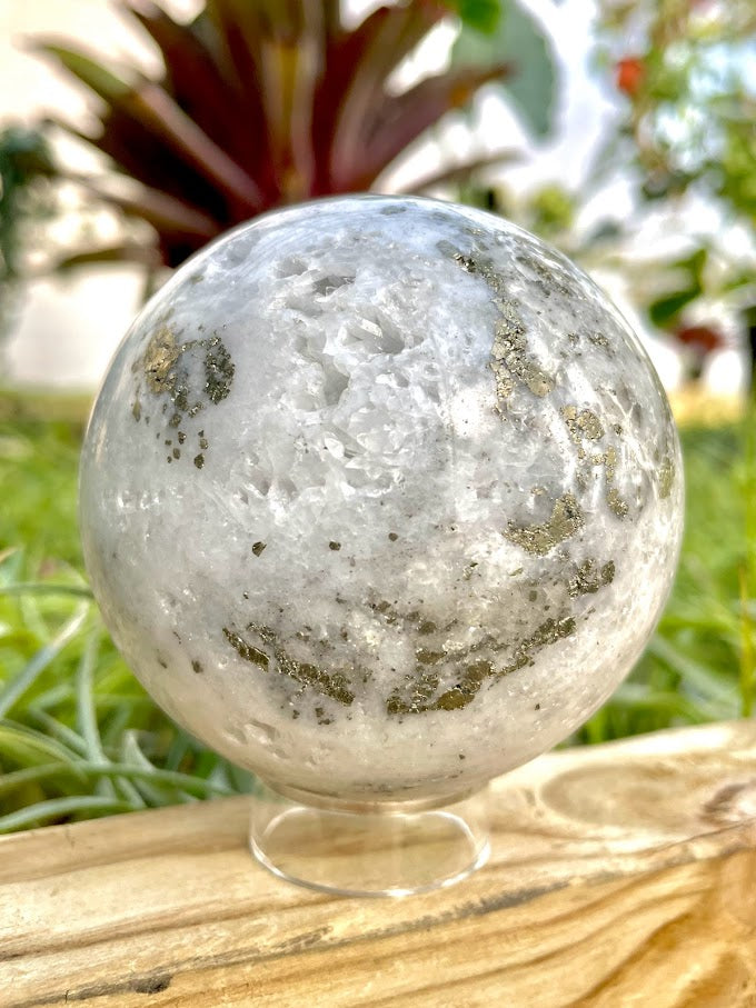 WYSIWYG- Pyrite in Matrix Sphere